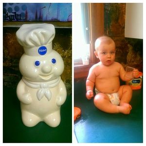 Vintage. Pillsbury Dough Boy cookie jar